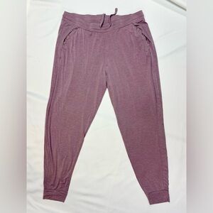 Tommy John Women’s Second Skin Jogger Lounge Pants – Soft Lavender – Size Large